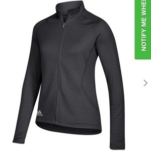Adidas Black Essentials Textured Full Zip